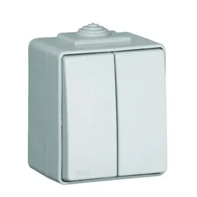 48101_CBR IP65 Dupla váltókapcsoló Prémium