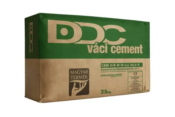 Legkelendőbb Cement Váci II/B-M (V-LL) 32,5 R 25 kg 14q/