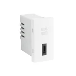 45387_SBR USB-C töltő, fehér - 1 modul Outlet