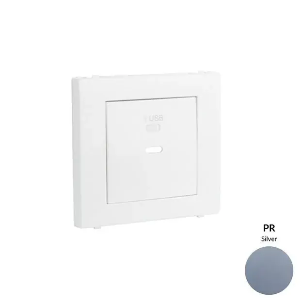 Korlátozott ajánlat 50676_TPR USB-C töltő aljzat fedél, ezüst