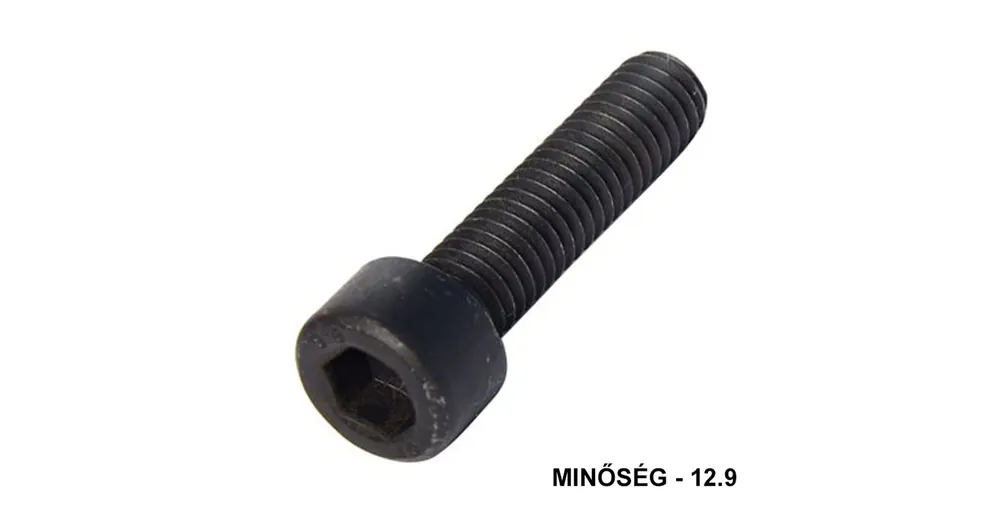 BK HENGERESFEJŰ M2*4 DIN 912 12.9 NAT. IMPORT Expressz szállítás