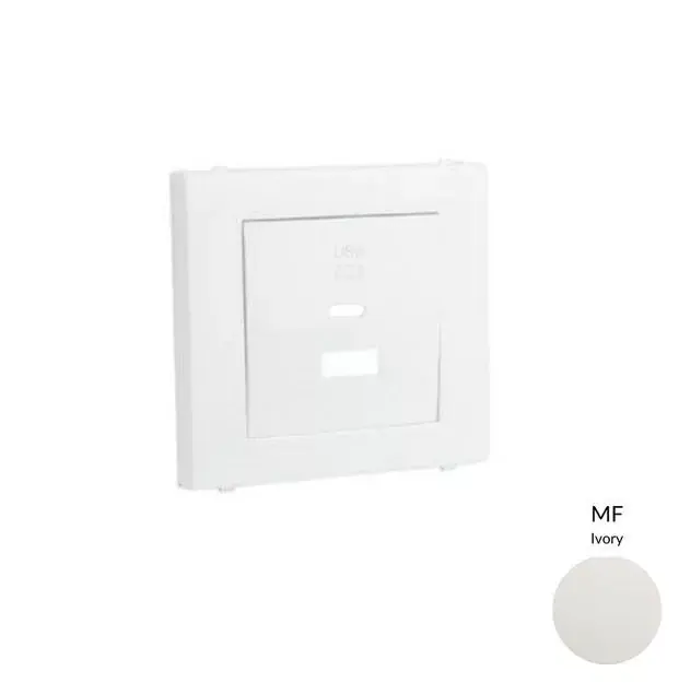 50674_TMF dupla töltő aljzat fedél (USB-A + USB-C), elefántcsont Legkelendőbb