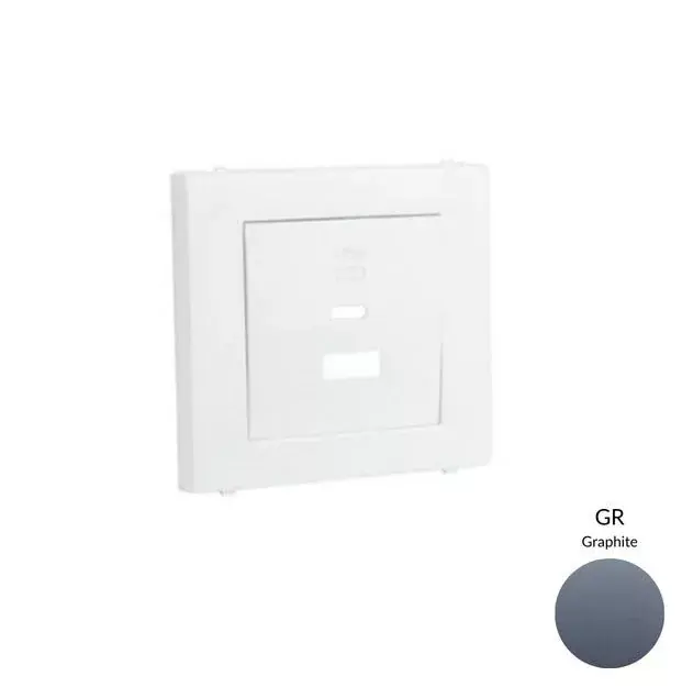 Utolsó esély 50674_TGR dupla töltő aljzat fedél (USB-A + USB-C), grafit