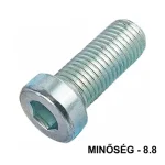 BK HENG. ALACSONYFEJŰ M3*6 DIN 7984 8.8 HG. NEM CSAPOLT IMPORT Végkiárusítás
