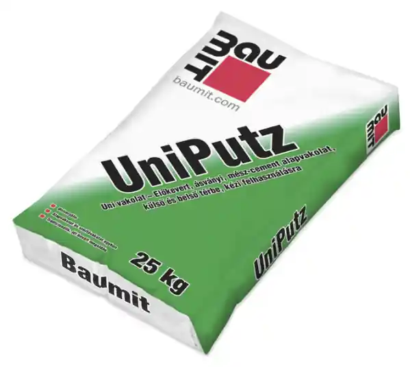 Expressz kézbesítés Baumit Alap és simító vakolat UniPutz 25kg/zsák