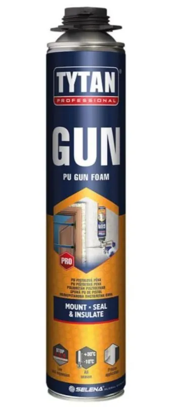 Purhab GUN foam pisztolyos hézagkitöltő 750 ml Tytan Professional Végkiárusítás