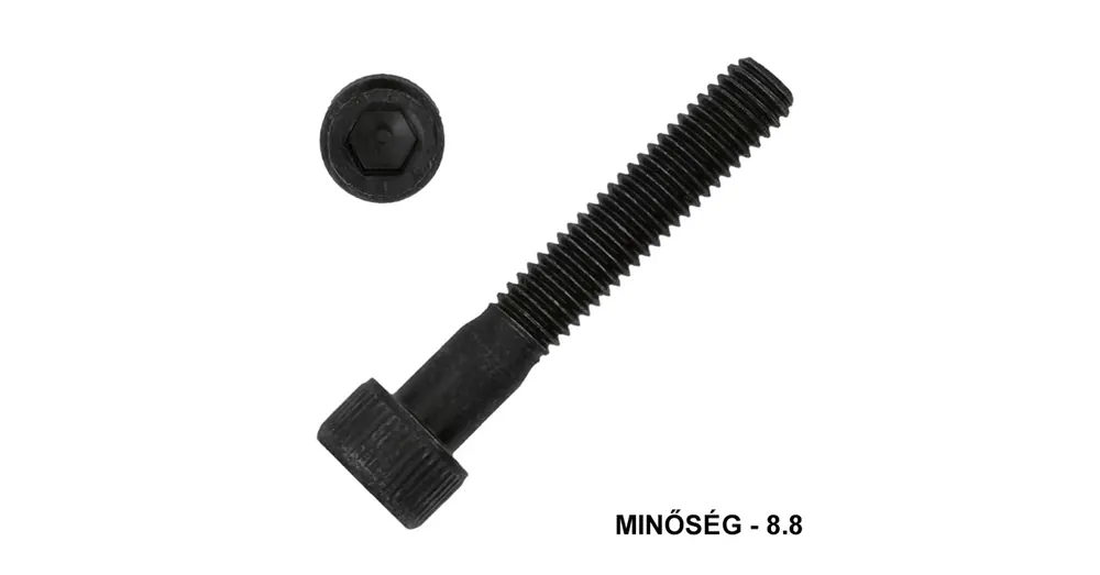 Újdonság BK HENGERESFEJŰ M3*40 DIN 912 8.8 NAT. IMPORT