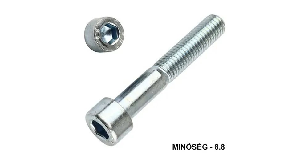 BK HENGERESFEJŰ M3*40 DIN 912 8.8 HG. IMPORT Vásárlói kedvenc