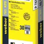 Weber Falazóhabarcs 763 KPS 40kg/zsák 30zs/ Kiárusítás