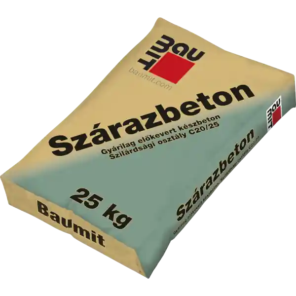 Gyors szállítás Baumit Szárazbeton 25 kg/zsák 48zs/