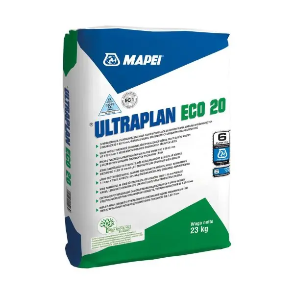 MAPEI Önterülő aljzatkiegyenlítő 1-10mm Ultraplan Eco 20 23kg/zsák Gyors kiszállítás