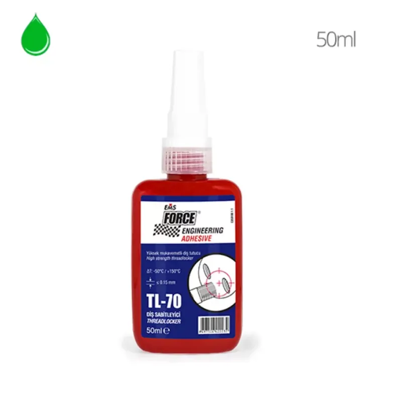 Korlátozott ajánlat EMS Force TL-70 Nagy Szilárdságú Csavar- és Menetrögzítő 50 ml
