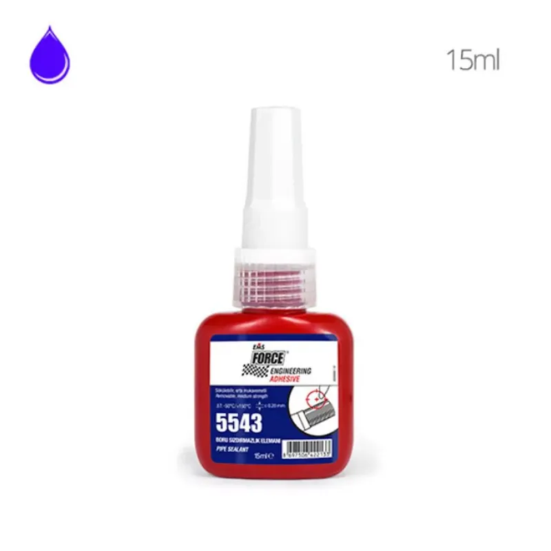 Legjobb ár EMS Force 5543 Menetrögzítő, Csőmenet Rögzítő és Tömítő 15 ml