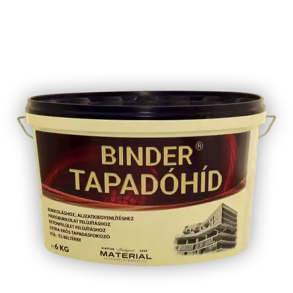 Gyors kiszállítás Binder tapadóhíd 6kg (6-10m2/kg)