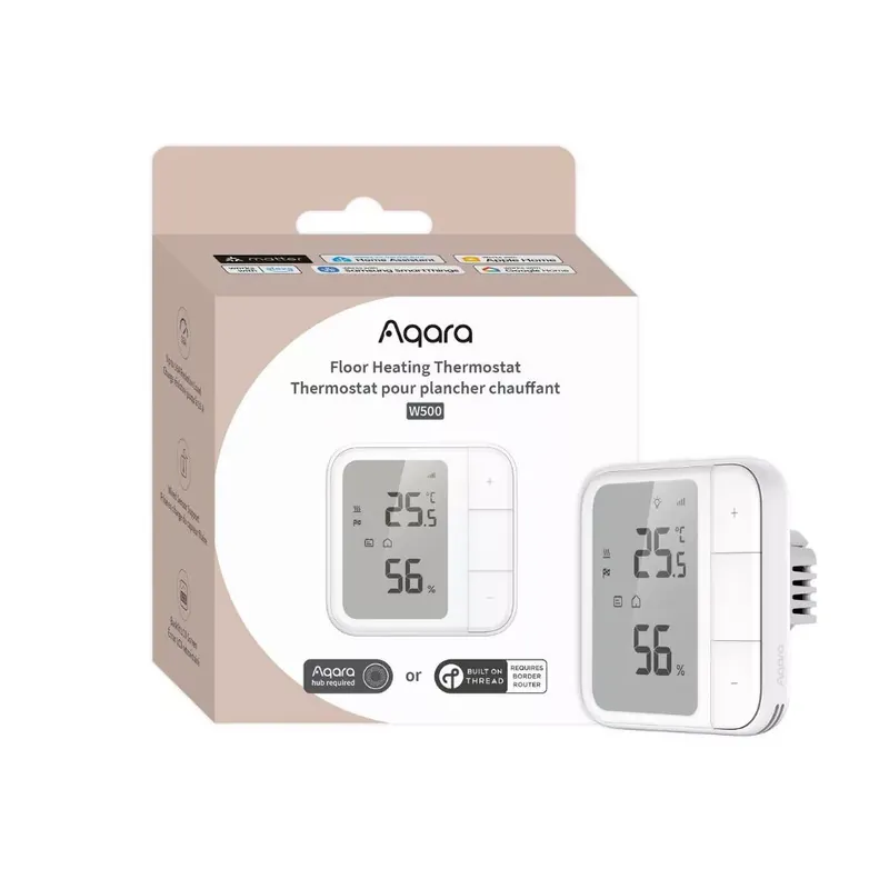 Aqara W500 Zigbee + Thread padlófűtés termosztát (UT-A01D) Alacsony ár