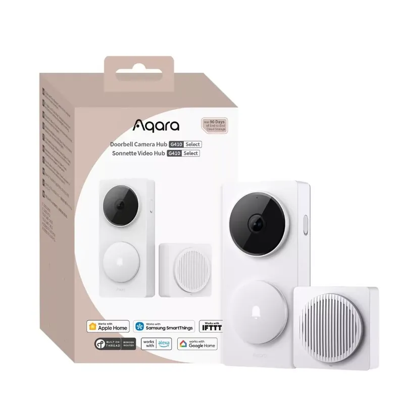 Legjobb ár Aqara G410 Select okos videó kaputelefon + hub, fehér (CH-C09DW)