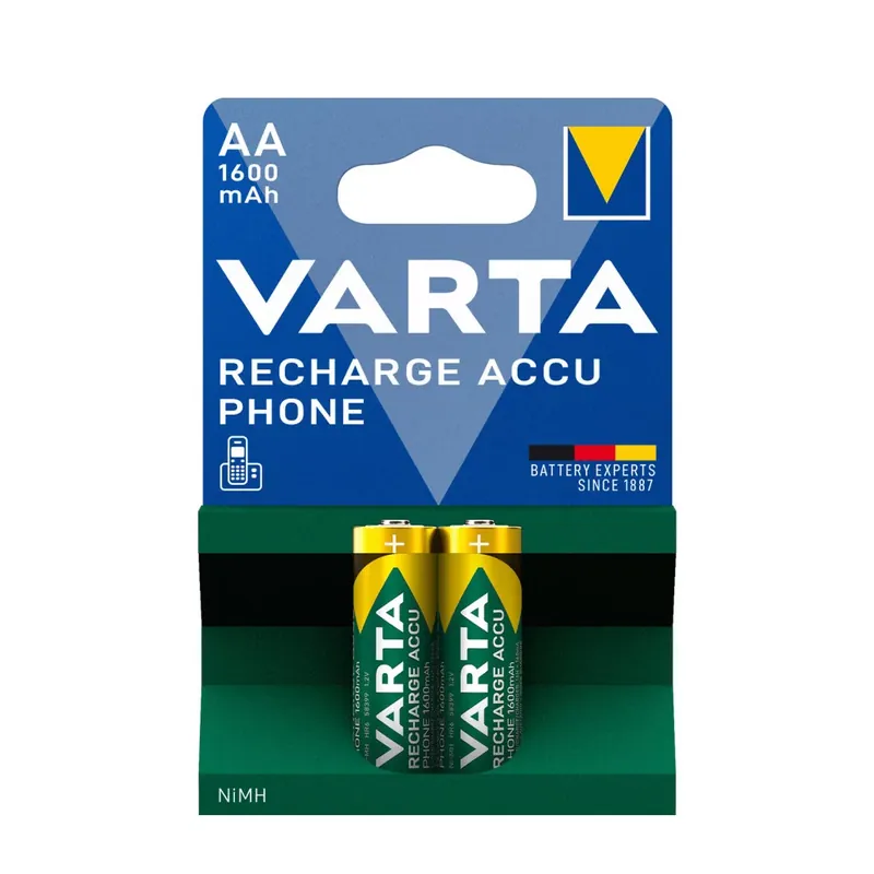 VARTA Akkumulátor PHONE T399 1600mAh AA B2 Azonnali szállítás