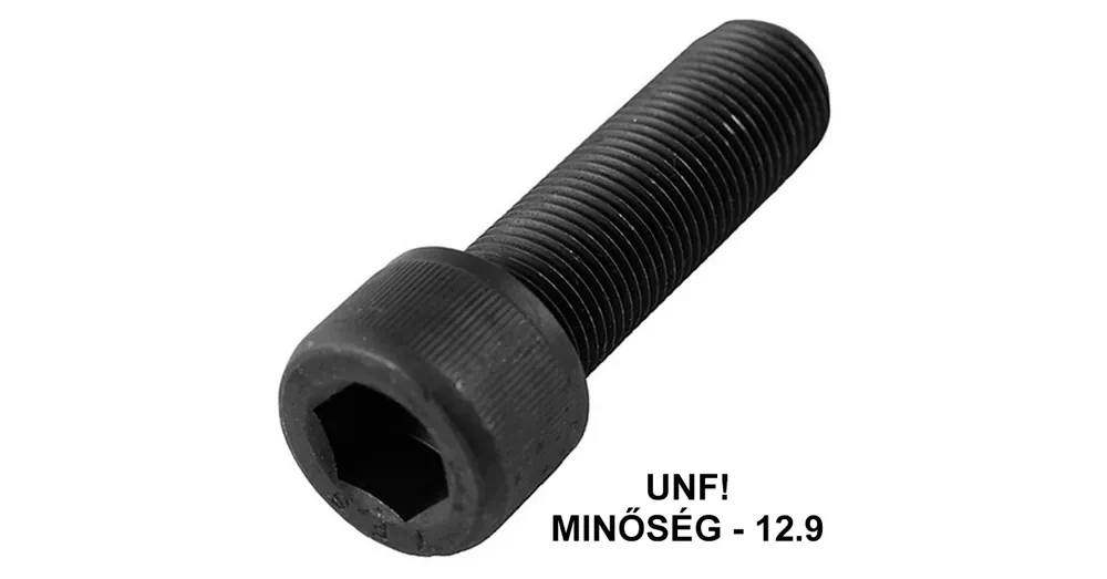 BK HENGERESFEJŰ 5/16col*25mm DIN 912 12.9 UNF NAT. IMPORT Korlátozott ajánlat