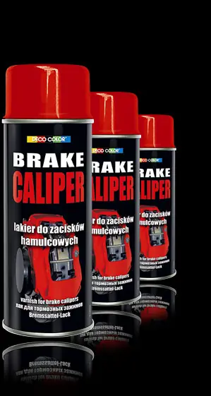 Gyors kiszállítás Deco Color Caliper fékfesték fújható festék spray sárga 400ml