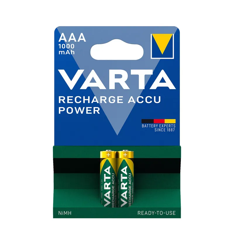 Legkelendőbb VARTA Akkumulátor POWER R2U Mikro 1000mAh AAA B2