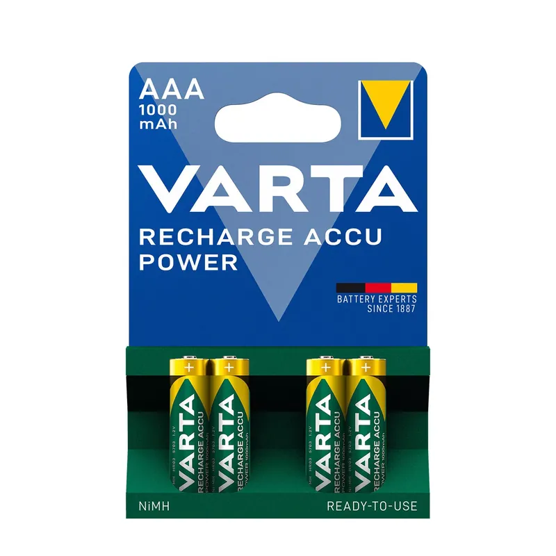 Árengedmény VARTA Akkumulátor POWER R2U Mikro 1000mAh AAA B4