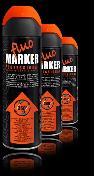 Olcsó Deco Color fluor 360‘ forgatható kék fújható festék spray 500ml