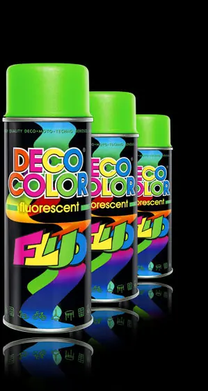 Biztonságos fizetés Deco Color fluoreszkáló zöld spary 400ml