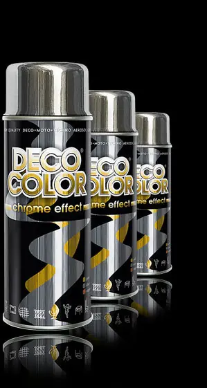 Biztonságos vásárlás Deco Color króm hatású arany fújható festék spray 400ml