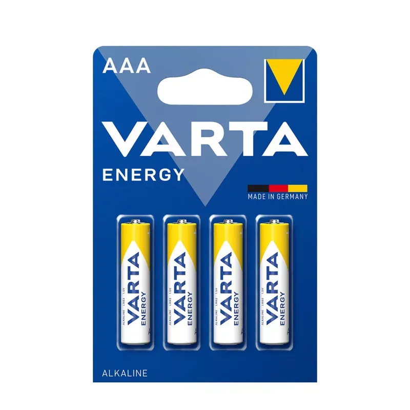 Azonnali szállítás VARTA Energy Alkáli Mikro Elem AAA B4
