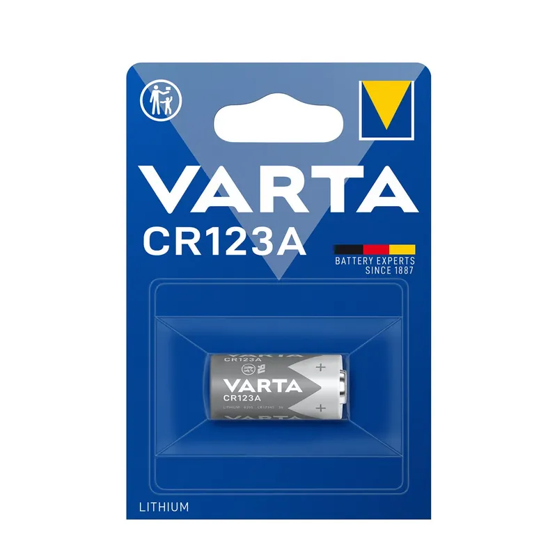 VARTA Fotó Elem Lithium CR123 (6205) (3V) B1 Árengedmény