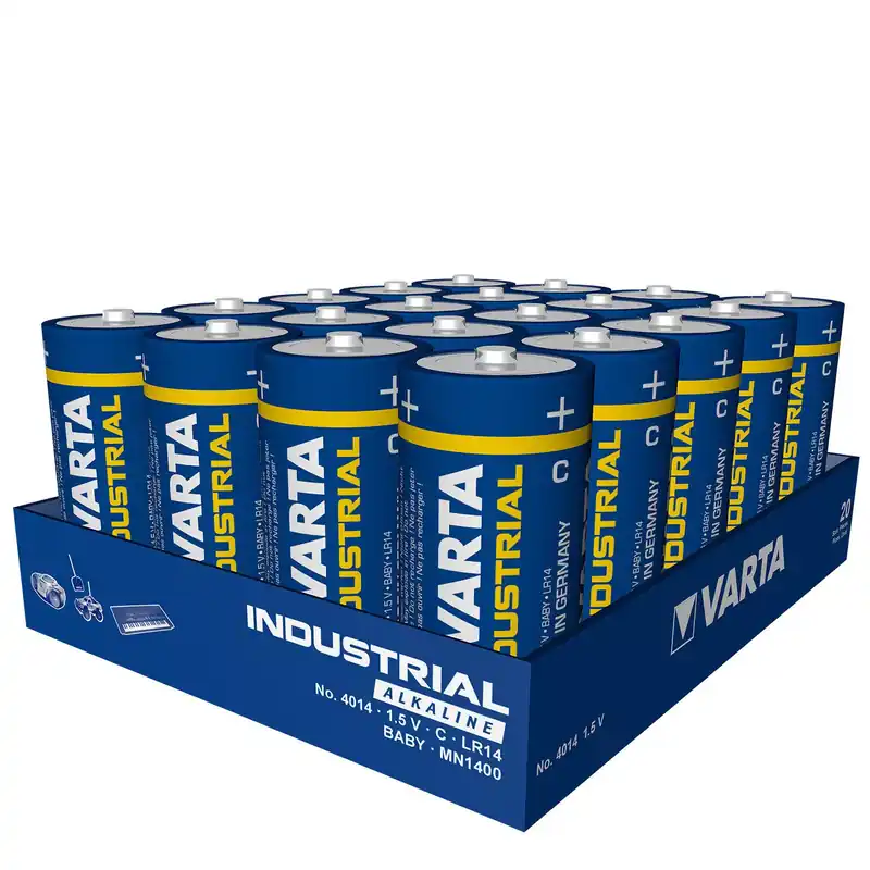 Szezonális akció VARTA Industrial Alkáli Baby Elem C BULK