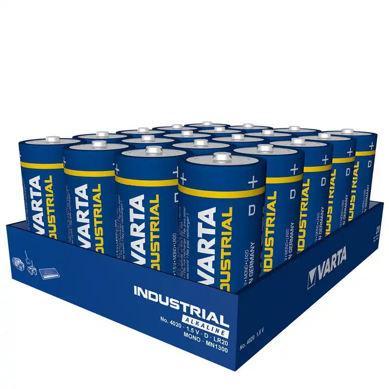 Bestseller VARTA Industrial Alkáli Góliát Elem D BULK
