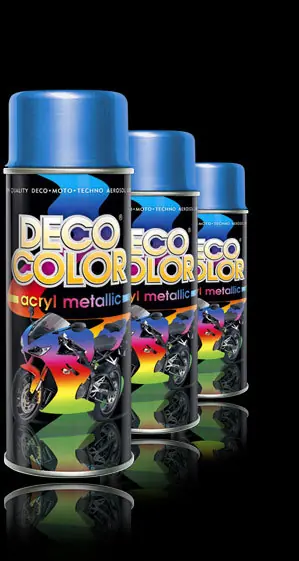 Deco Color Metal vörös fújható festék spray 400ml Ne maradj le