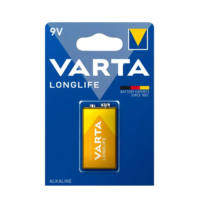 VARTA Longlife Alkáli 9V Elem B1 Népszerű