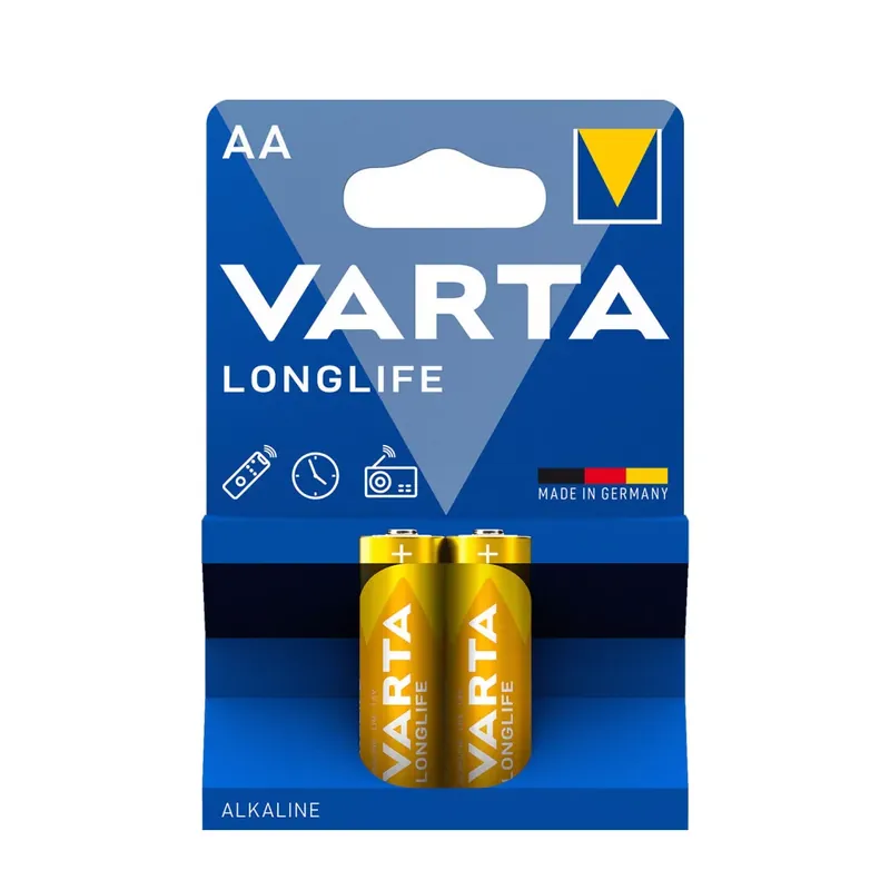 VARTA Longlife Alkáli Ceruza Elem AA B2 Prémium
