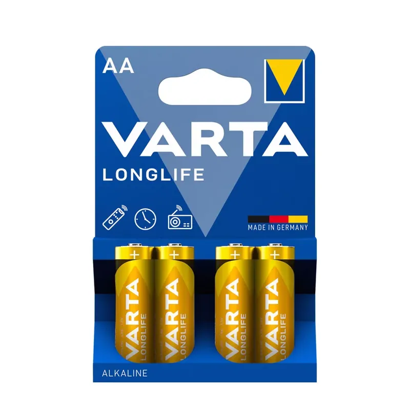 VARTA Longlife Alkáli Ceruza Elem AA B4 Gyors szállítás