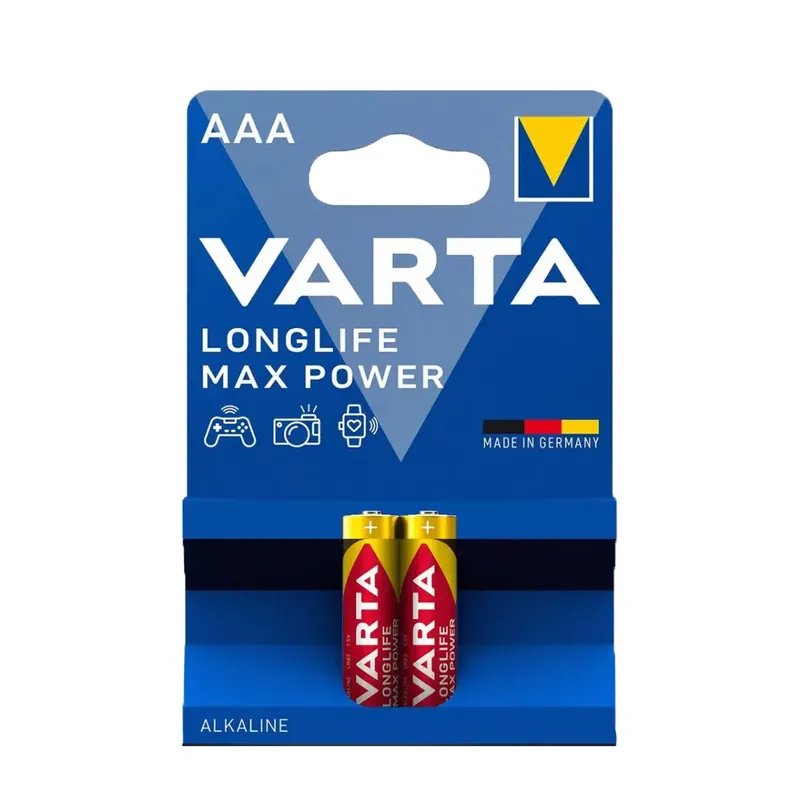 Legkelendőbb VARTA Longlife Max Power Alkáli Mikro Elem AAA B2