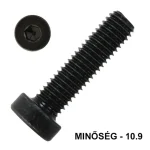 BK HENG. ALACSONYFEJŰ M6*10 DIN 7984 10.9 NAT. NEM CSAPOLT IMPORT Prémium