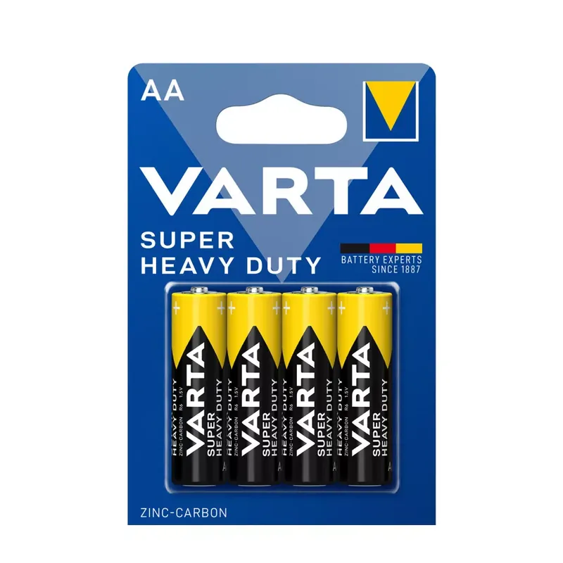 VARTA Superlife Zinc Féltartós Ceruza Elem AA B4 Csak ma