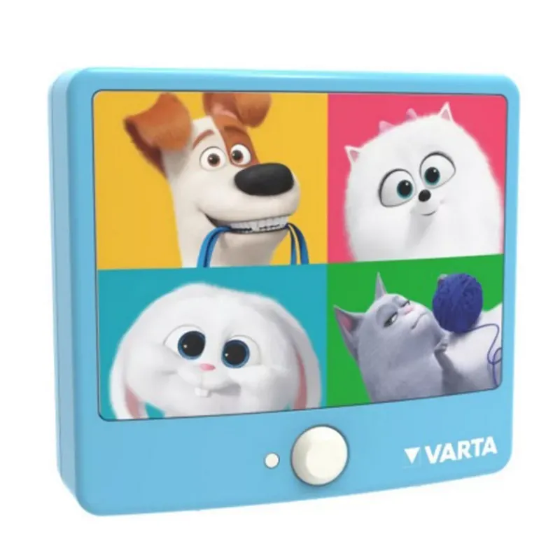 Utolsó esély VARTA Éjszakai Fény Secret Life of Pets (+3xAAA)