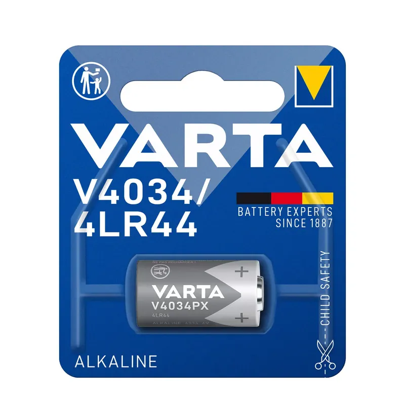 Varta Fotó Elem Alkáli 4LR44 V4034PX (6V) B1 Korlátozott ajánlat