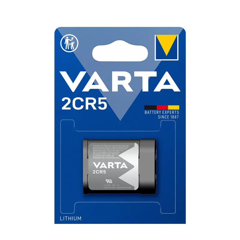 Alacsony ár Varta Fotó Elem Lithium 2CR5 (6203) (6V) B1