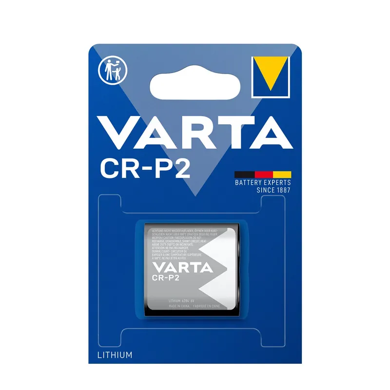 Alacsony ár Varta Fotó Elem Lithium CR-P2 (6204) (6V) B1