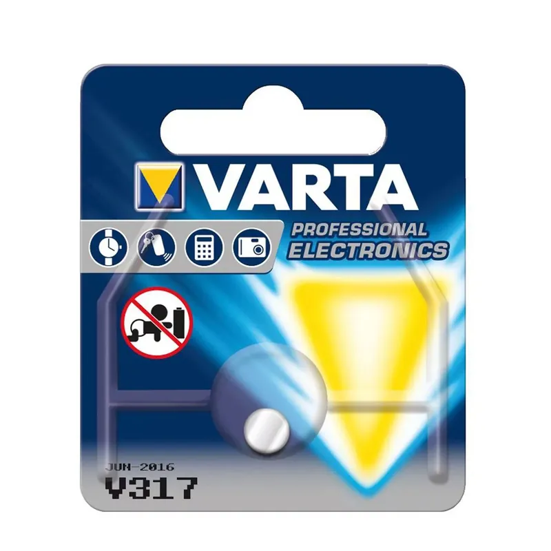 Azonnali szállítás Varta Gombelem Ezüst-Oxid V317