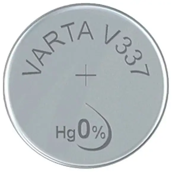 Varta Gombelem Ezüst-Oxid V337 Legkelendőbb