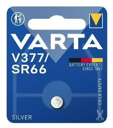 Varta Gombelem Ezüst-Oxid V377 B1 Biztonságos vásárlás