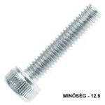 Prémium BK HENGERESFEJŰ M6*60 DIN 912 12.9 HG. TM EGYEDI IMPORT