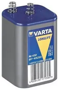 Varta Special Féltartós Elem 4R25X 6V 7,5Ah (430) Vásárlói kedvenc