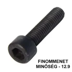 BK HENGERESFEJŰ M8*1*16 DIN 912 12.9 NAT. IMPORT Legjobb ár