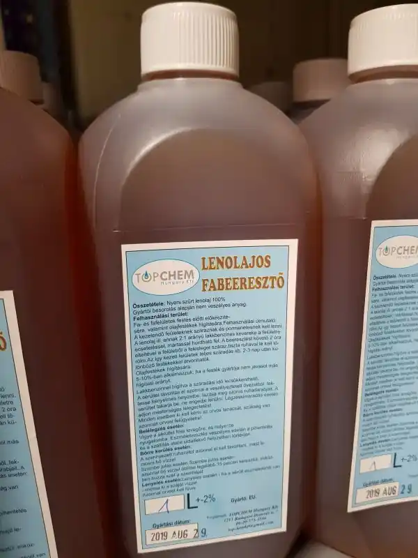 Kedvezmény Lenolajkence fabeeresztő 5l